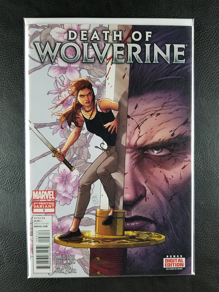 Death of Wolverine #3D (Marvel, January 2015)