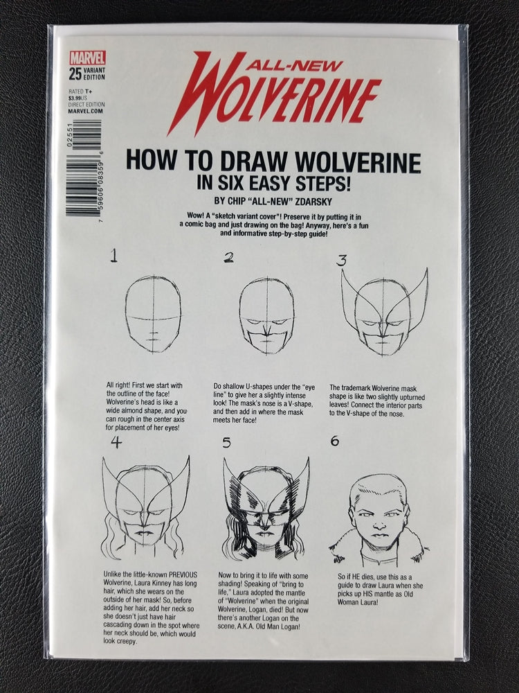 All New Wolverine #25E (Marvel, December 2017)