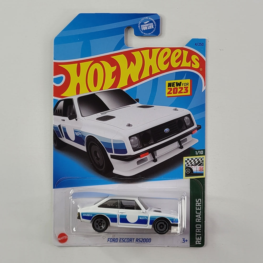 Hot Wheels - Ford Escort RS2000 (White)