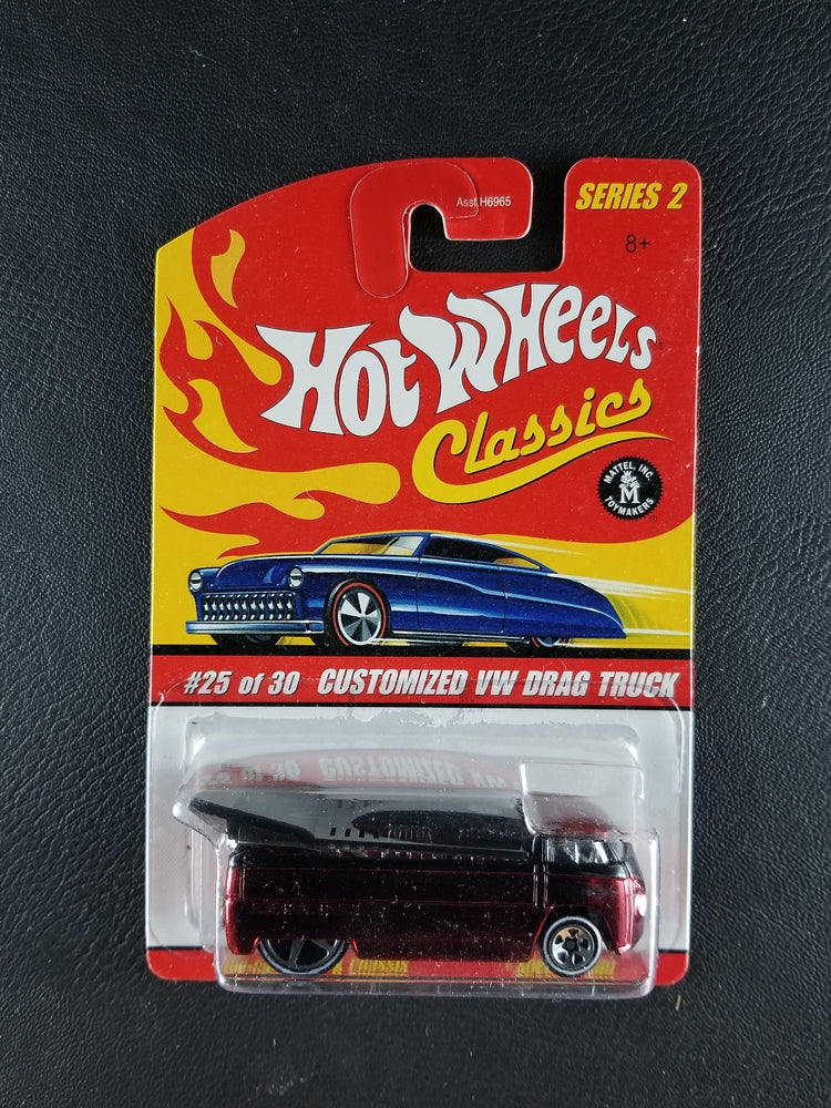 Hot Wheels Classics - Customized VW Drag Truck (Red) [25/30 - Series 2]