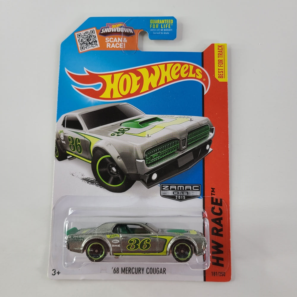 Hot Wheels - '68 Mercury Cougar (Unpainted) [Walmart Exclusive]