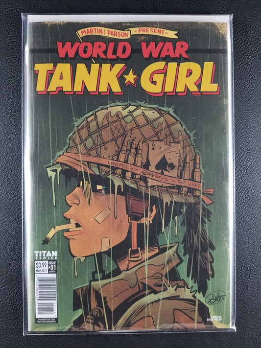 Tank Girl: World War Tank Girl #1A (Titan Comics, May 2017)