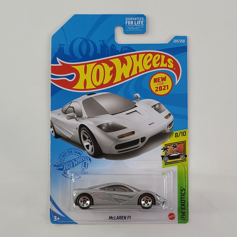 Hot Wheels - McLaren F1 (Metalflake Magnesium Silver) [New for 2021]