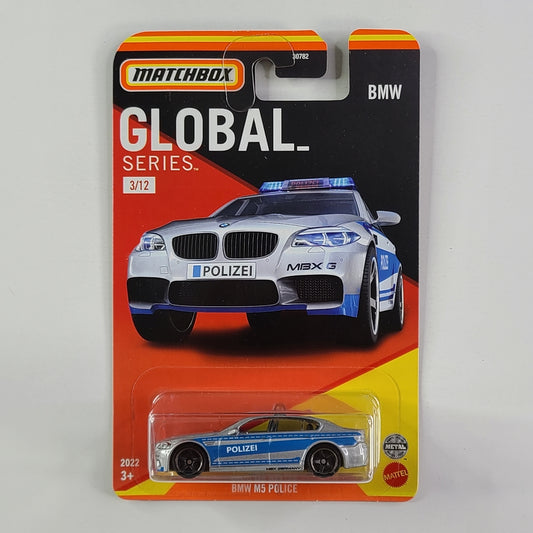 Matchbox - BMW M5 Police (Silver)