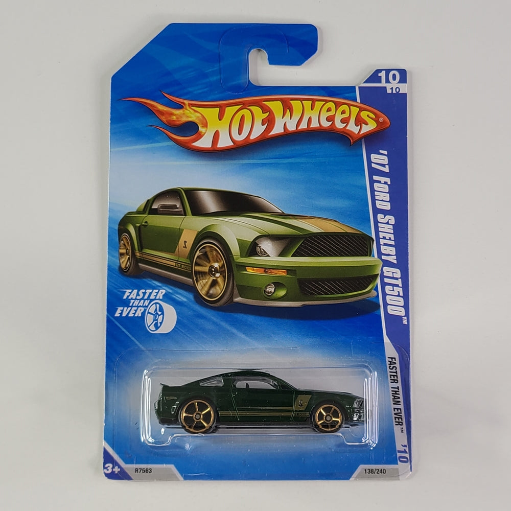 Hot Wheels - '07 Ford Shelby GT500 (Dark Green)
