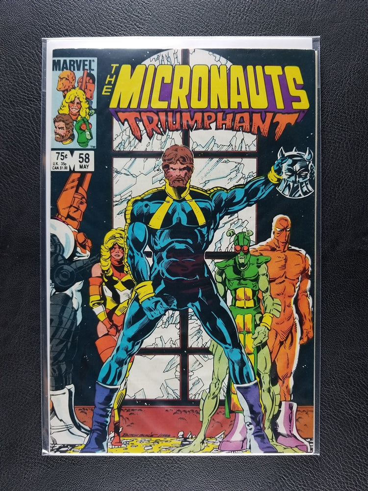 The Micronauts [1st Series] #56-58 Set (Marvel, 1984)