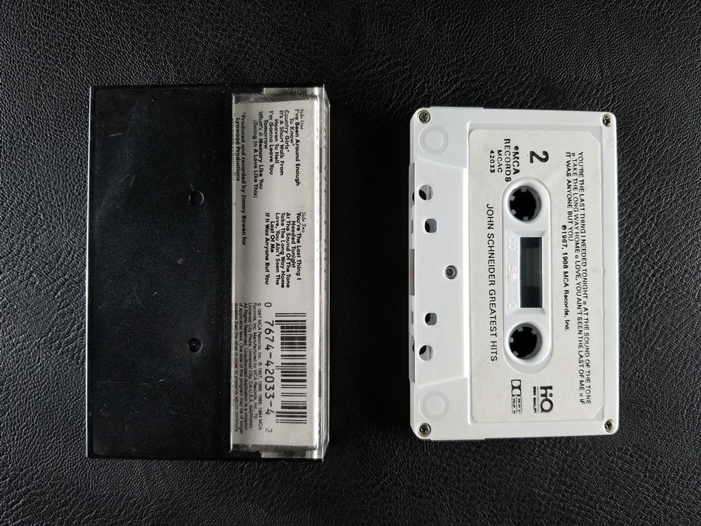 John Schneider - Greatest Hits (1987, Cassette)
