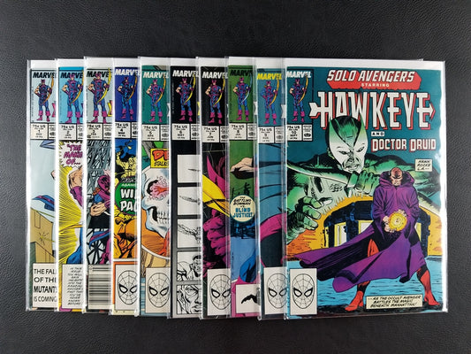 Solo Avengers #1-10 Set (Marvel, 1987-88)