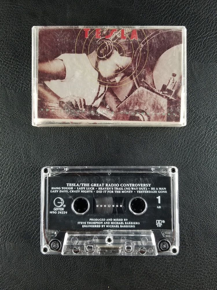 Tesla - The Great Radio Controversy (1989, Cassette)