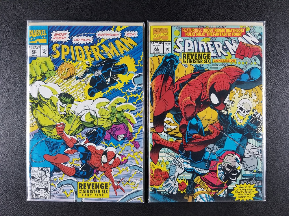 Spider-Man [1990] #22-25 Set (Marvel, 1992)