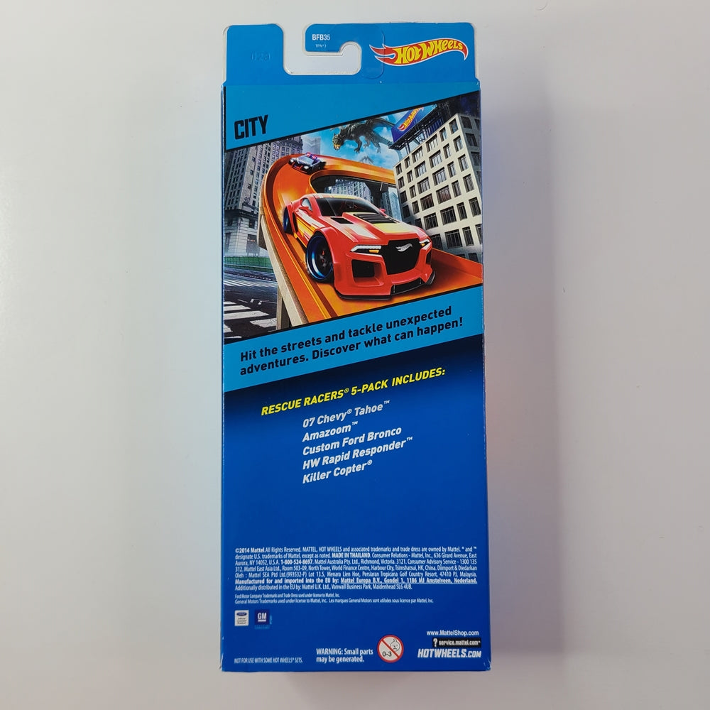 Hot Wheels - Rescue Racers 5-Pack [2014]