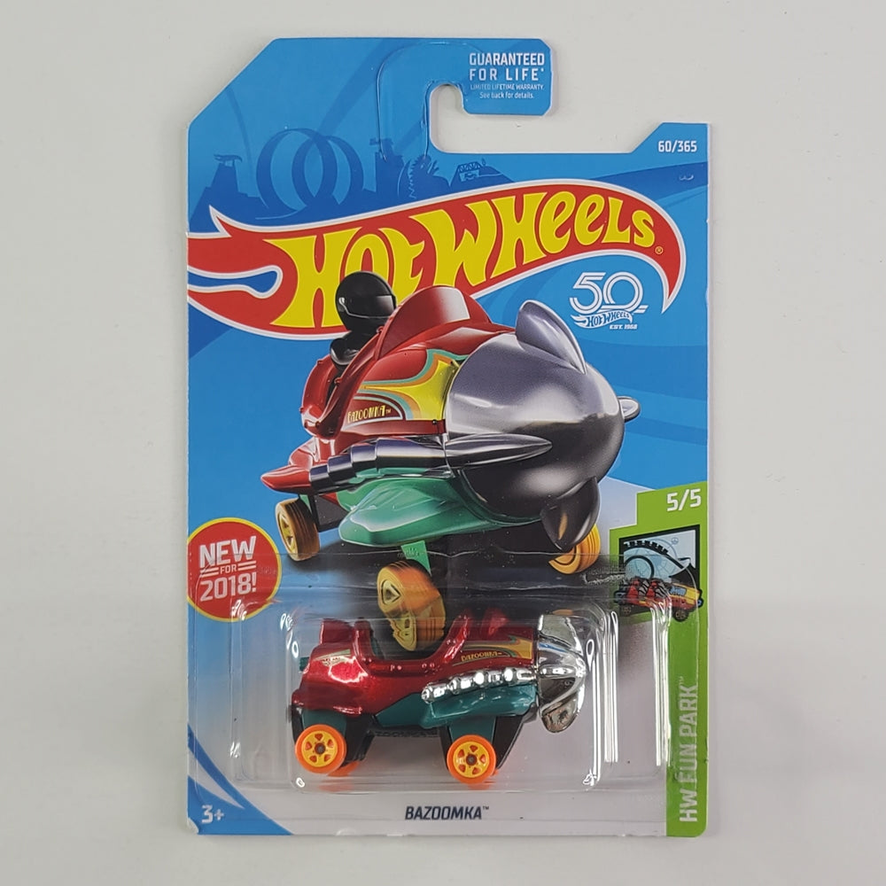 Hot Wheels - Bazoomka (Maroon & Green)