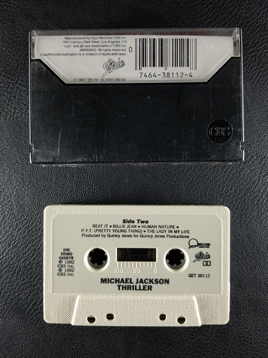 Michael Jackson - Thriller (1982, Cassette)