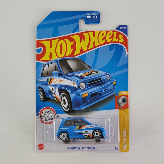 Hot Wheels - '85 Honda City Turbo II (Medium Blue)