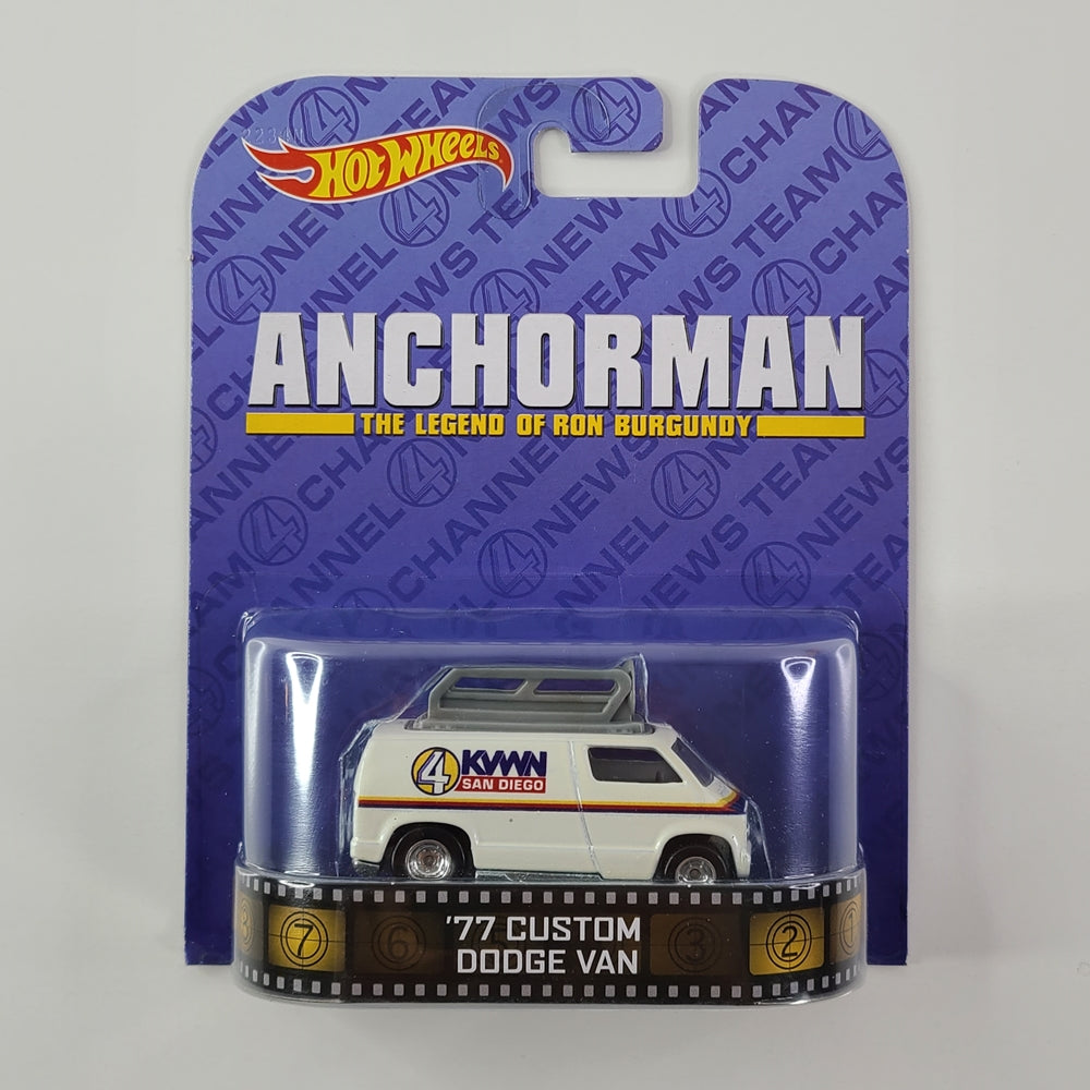 Hot Wheels - '77 Custom Dodge Van (White)