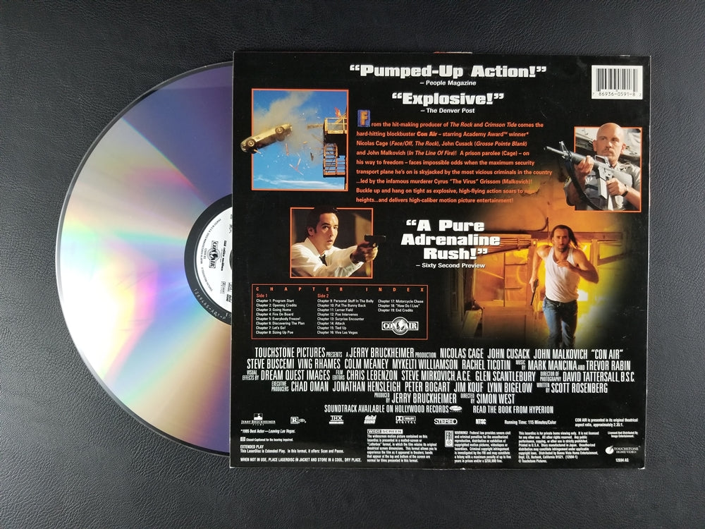Con Air [Widescreen] (1997, Laserdisc)