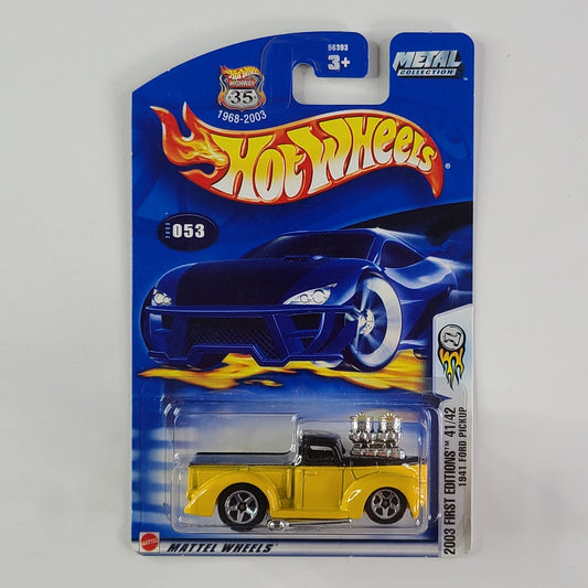 Hot Wheels - 1941 Ford Pickup (Yellow)