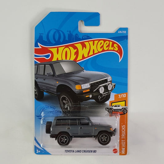 Hot Wheels - Toyota Land Cruiser 80 (Glossy Dark Gray)