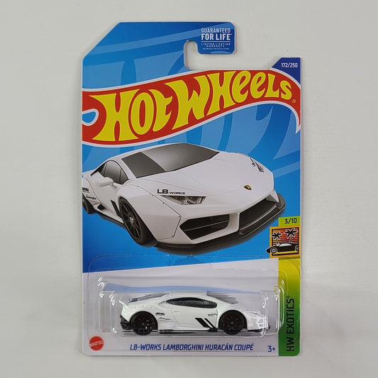 Hot Wheels - LB-WORKS Lamborghini Huracán Coupé (Matte White)