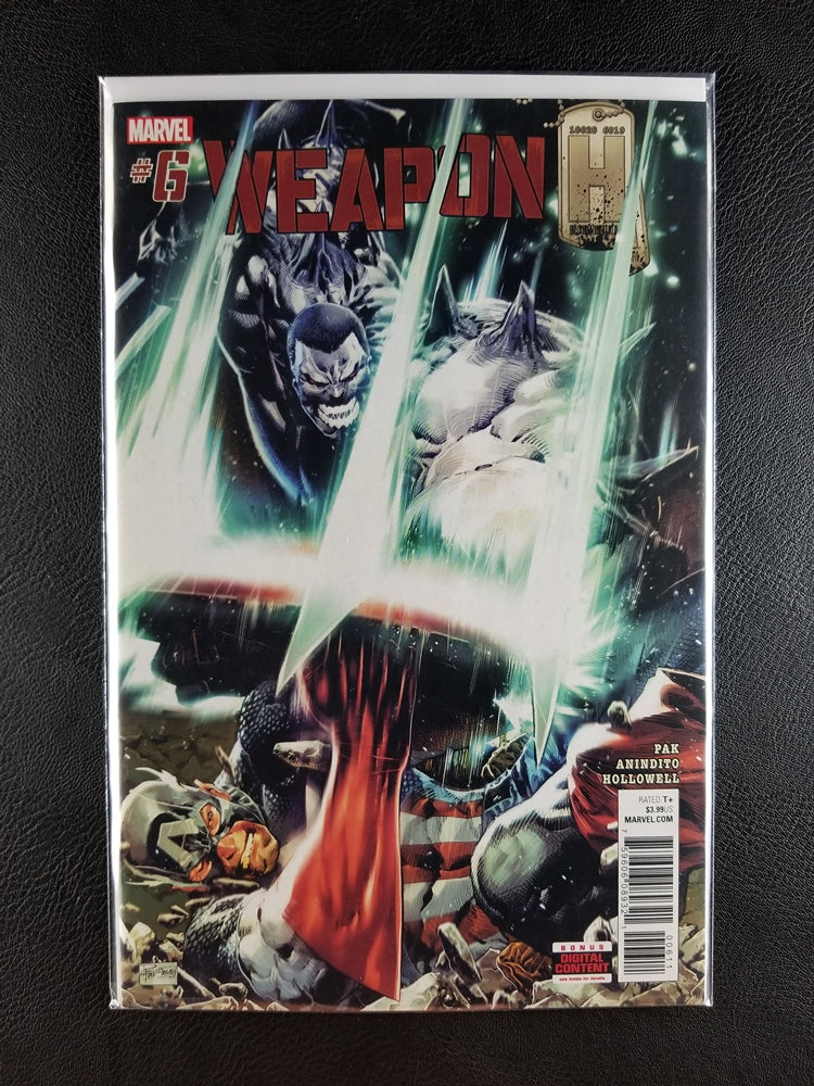 Weapon H #6A (Marvel, October 2018)