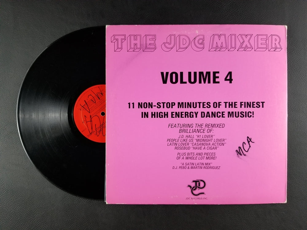 Various - The JDC Mixer Volume 4 (1986, 12'' Single)