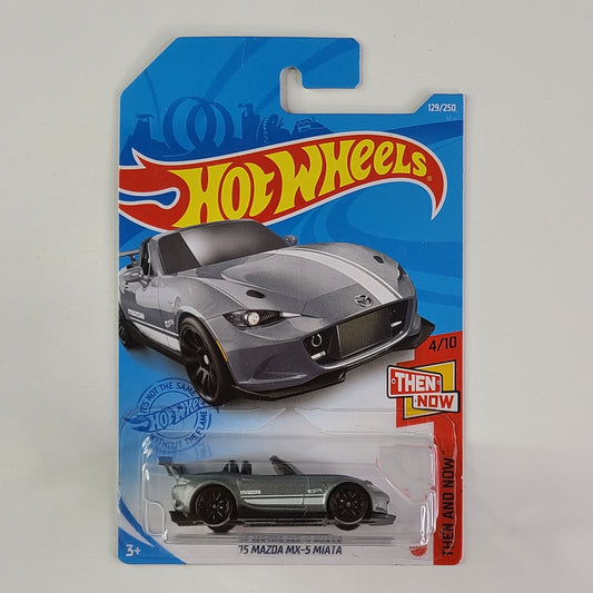 Hot Wheels - '15 Mazda MX-5 Miata (Anodized Metalflake Gray)
