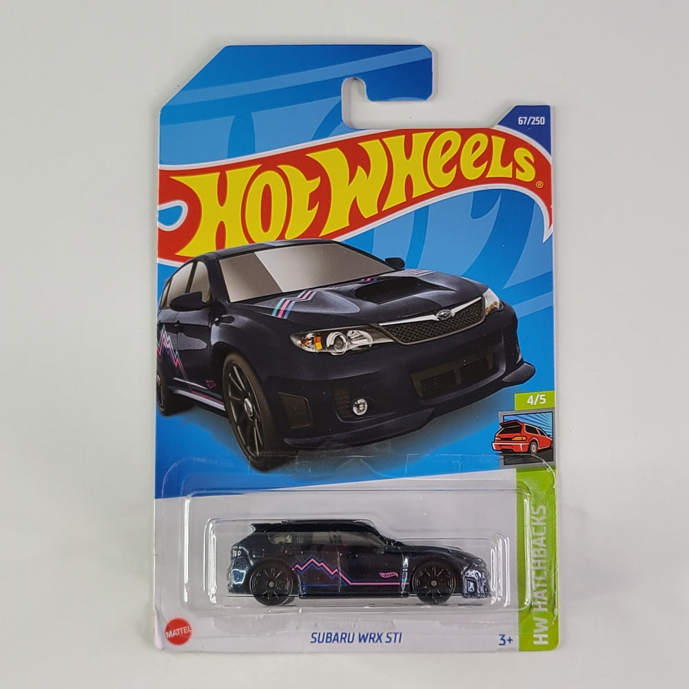 Hot Wheels - Subaru WRX STI (Metalflake Dark Blue)