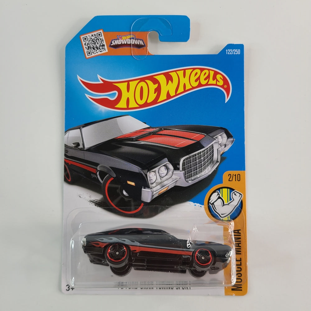 Hot Wheels - '72 Ford Gran Torino Sport (Black)