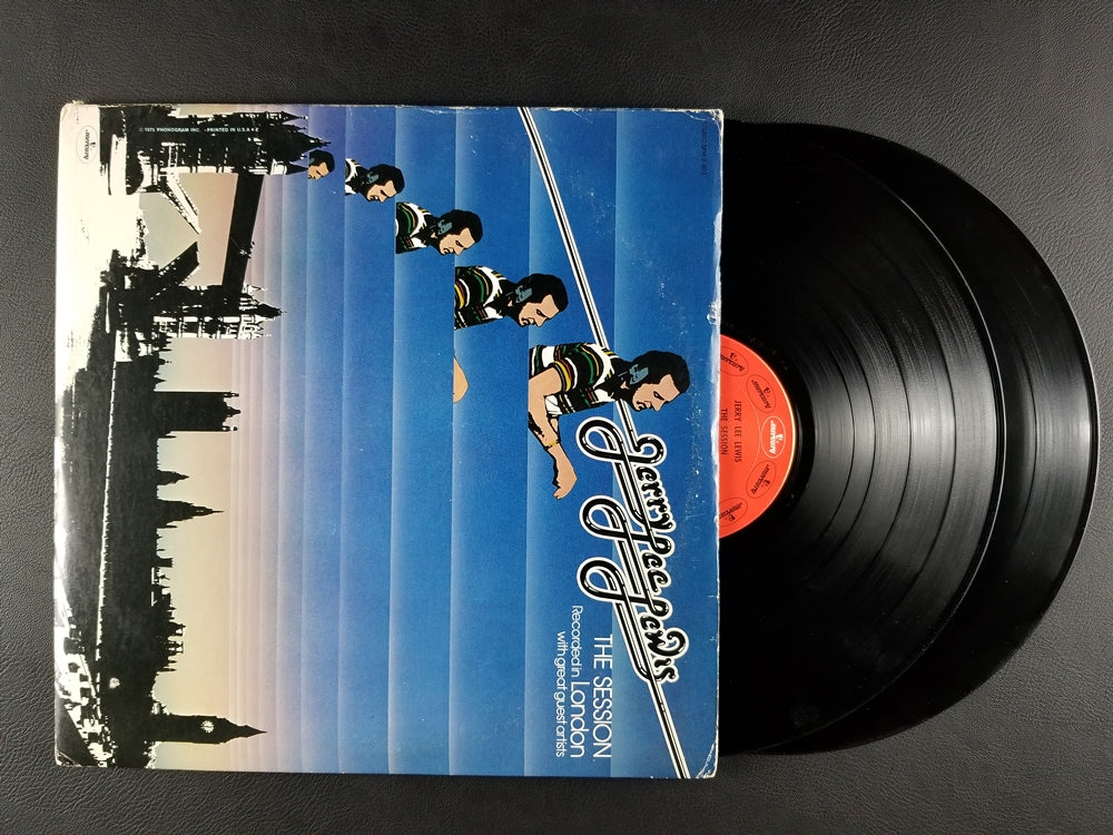 Jerry Lee Lewis - The Session Recorded in London with Great Guest Artists (1973, 2xLP)
