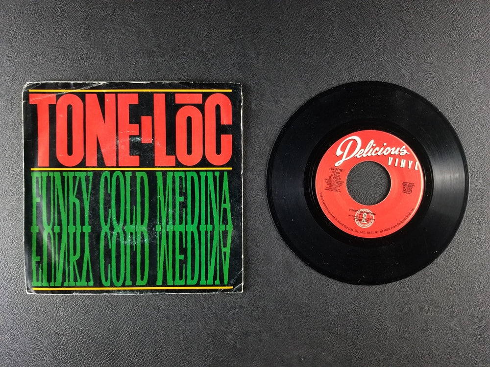 Tone Loc - Funky Cold Medina (1989, 7'' Single)