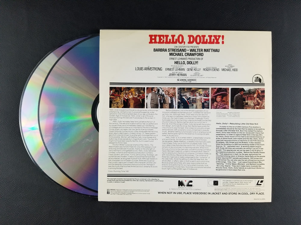 Hello, Dolly! (1982, Laserdisc)