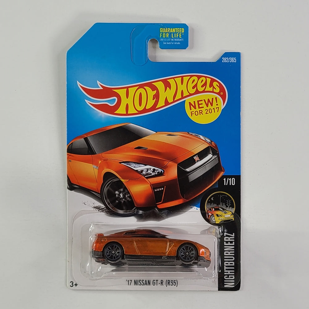 Hot Wheels - '17 Nissan GT-R (R35) (Metalflake Orange)