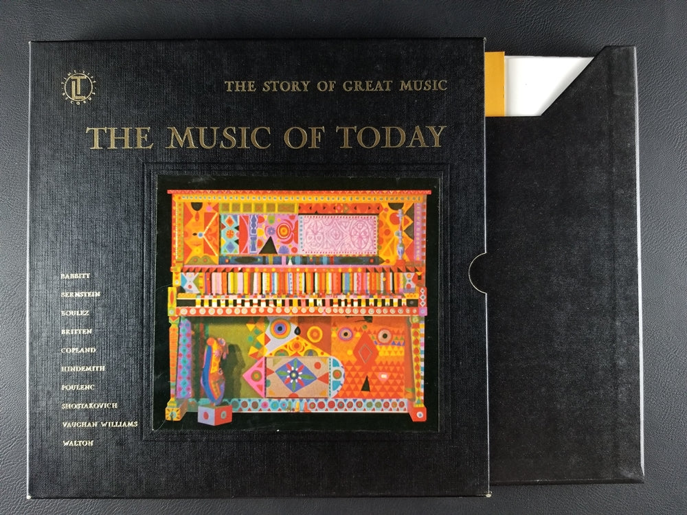 Various - The Story of Great Music: The Music of Today (1967, 4xLP, Box Set)