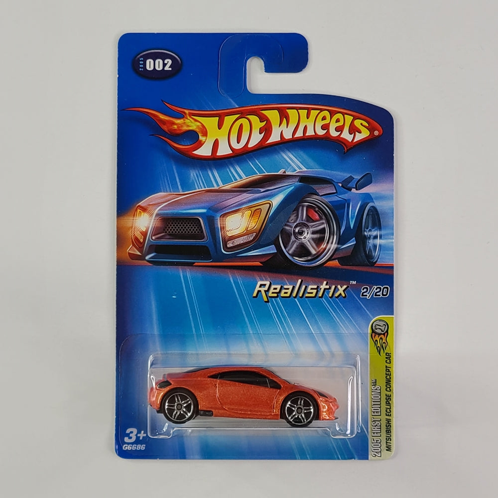 Hot Wheels - Mitsubishi Eclipse Concept Car (Metalflake Orange)