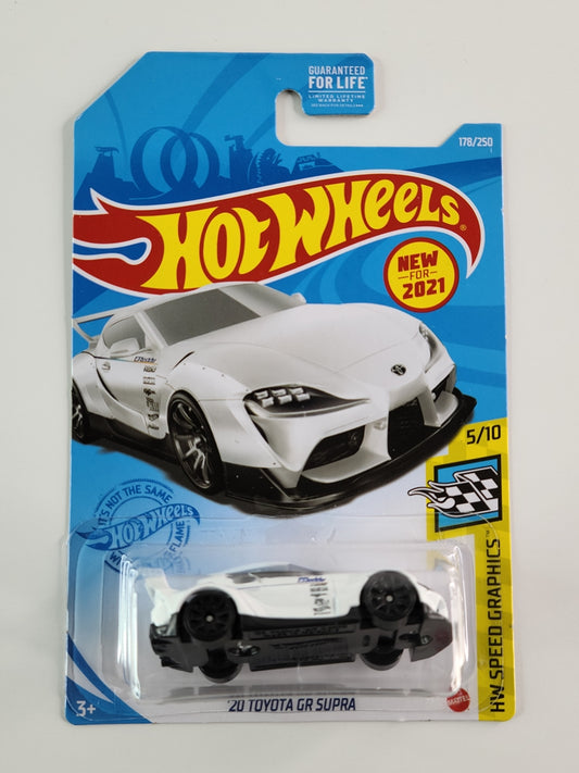 Hot Wheels - '20 Toyota GR Supra (White)