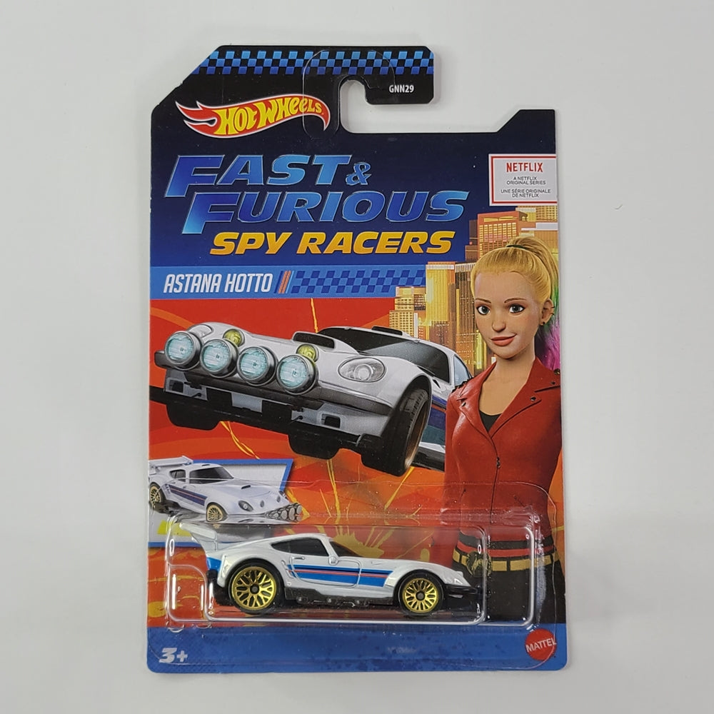 Hot Wheels - Astana Hotto (White) [Fast & Furious Spy Racers Series (2020) - Mix 1]