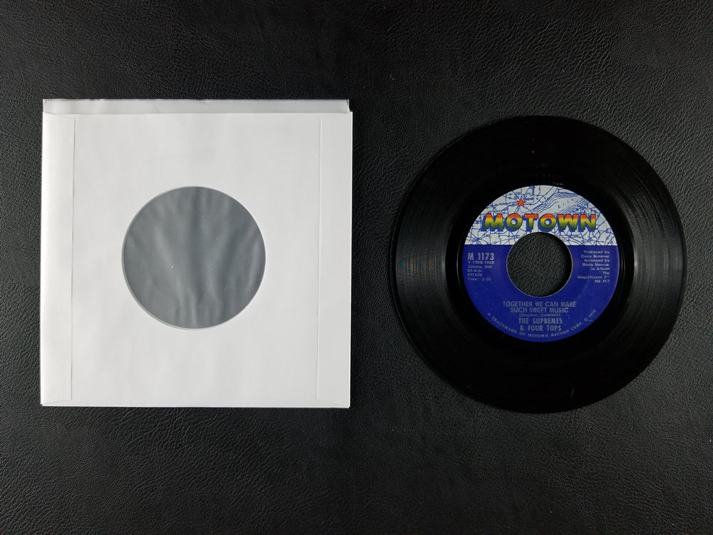 The Supremes & Four Tops - River Deep - Mountain High (1970, 7'' Single)