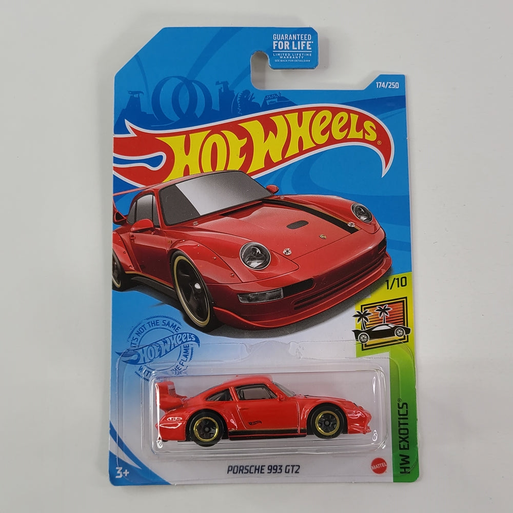 Hot Wheels - Porsche 993 GT2 (Glossy Red)