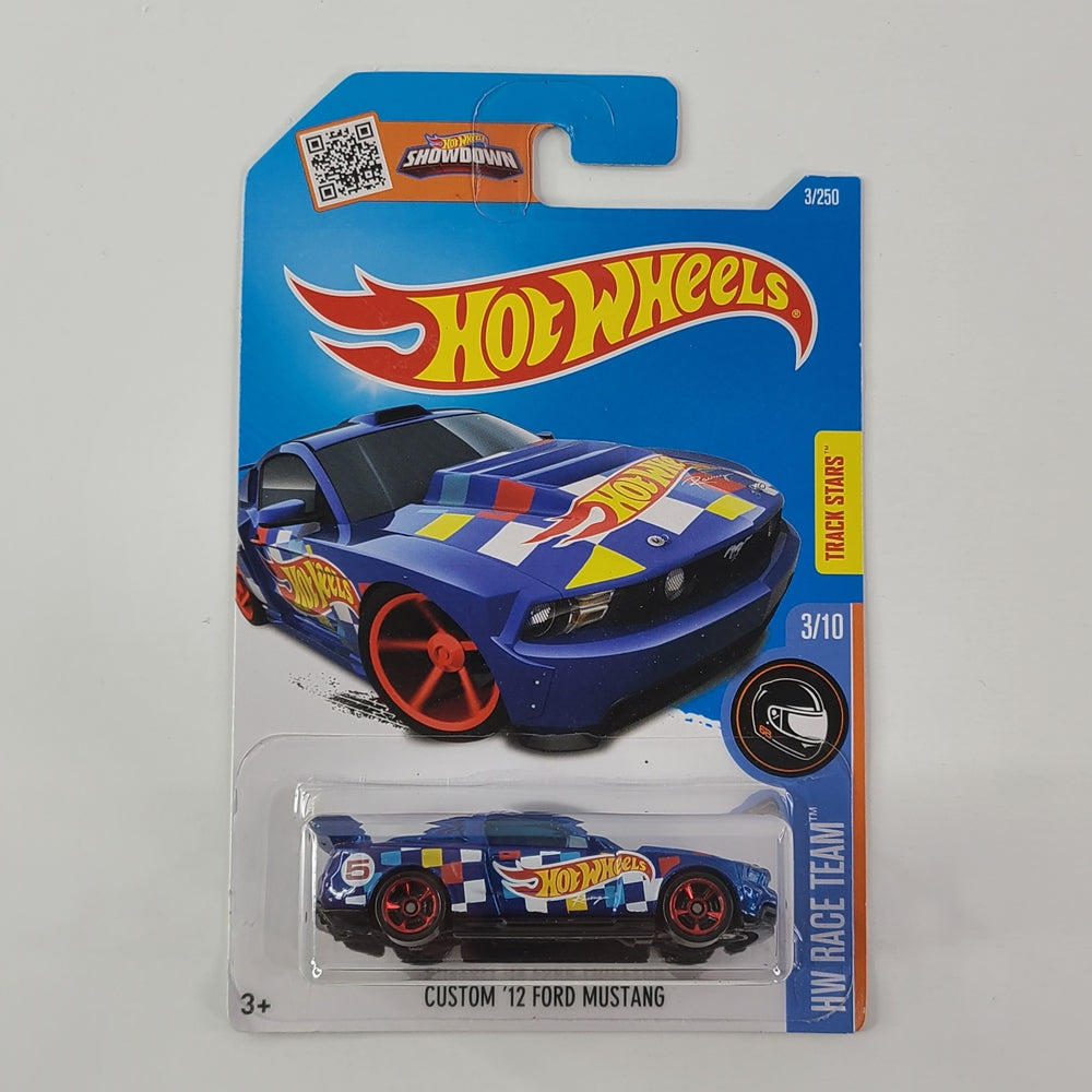 Hot Wheels - Custom '12 Ford Mustang (Dark Blue)