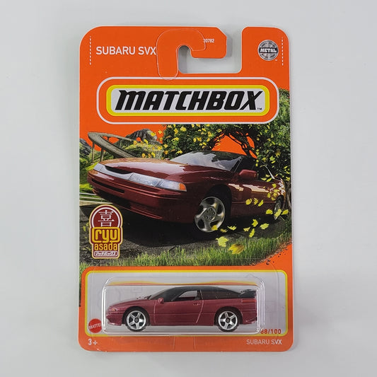 Matchbox - Subaru SVX (Metalflake Red)