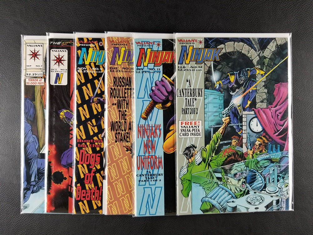 Ninjak [1st Series] #1-12 Set (Valiant, 1994-95)