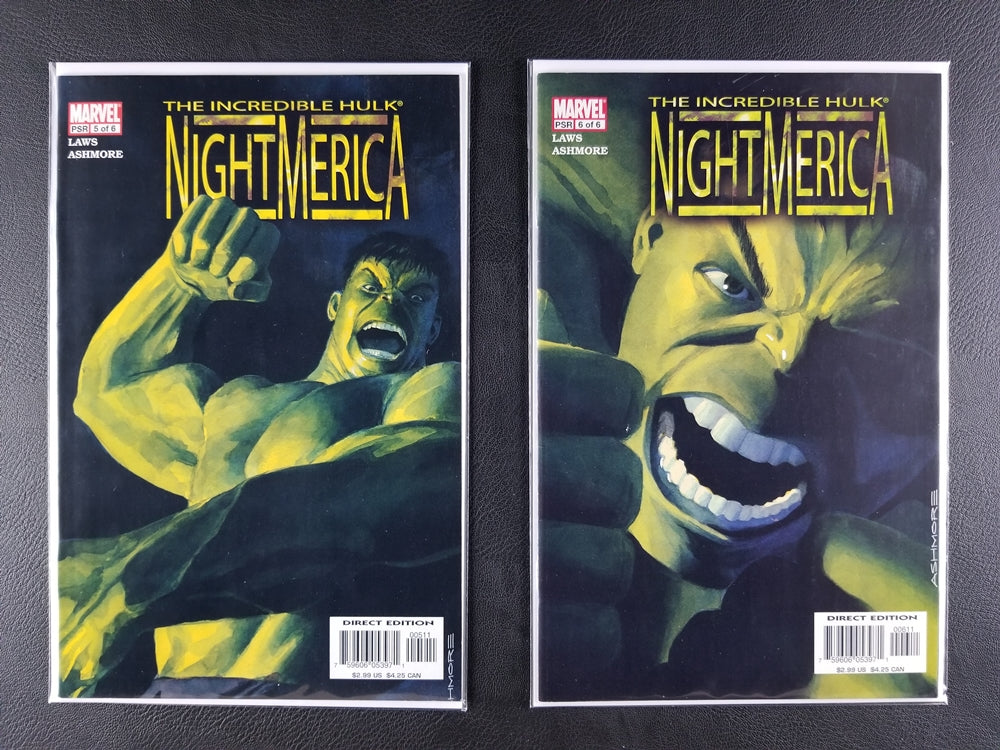 Hulk: Nightmerica #1-6 Set (Marvel, 2003-04)