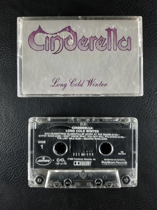 Cinderella - Long Cold Winter (1988, Cassette)