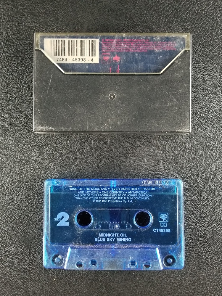 Midnight Oil - Blue Sky Mining (1990, Cassette)