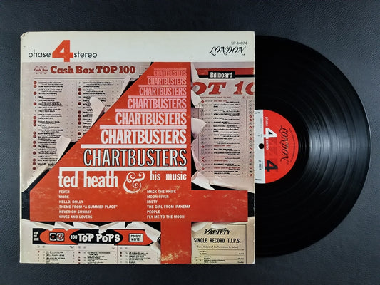 Ted Heath & His Music - Chartbusters (1967, LP)