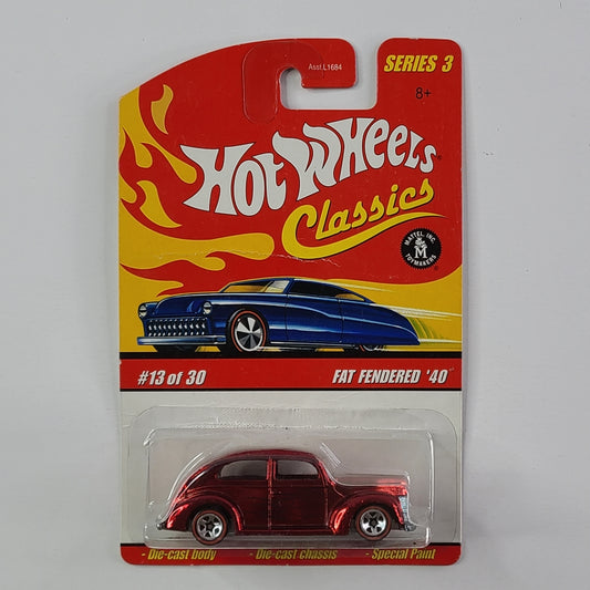 Hot Wheels Classics - Fat Fendered '40 (Spectraflame Red)