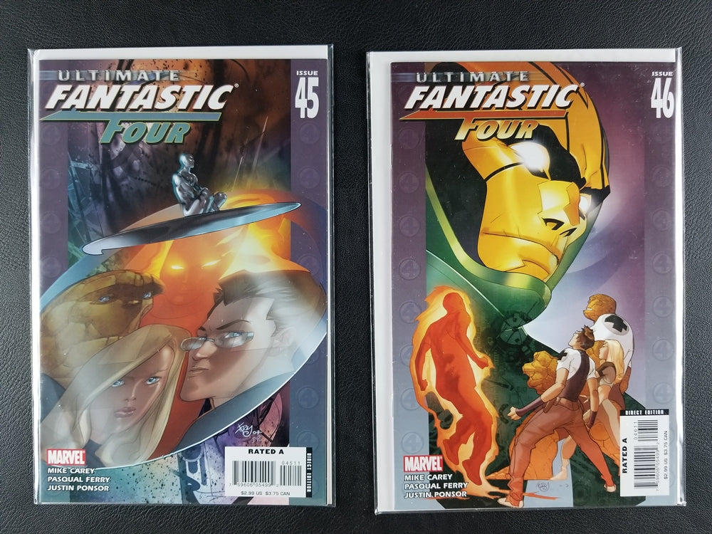 Ultimate Fantastic Four #41-50 Set (Marvel, 2007-08)