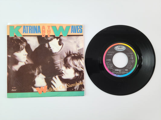 Katrina and the Waves - Walking On Sunshine (1985, 7'' Single)