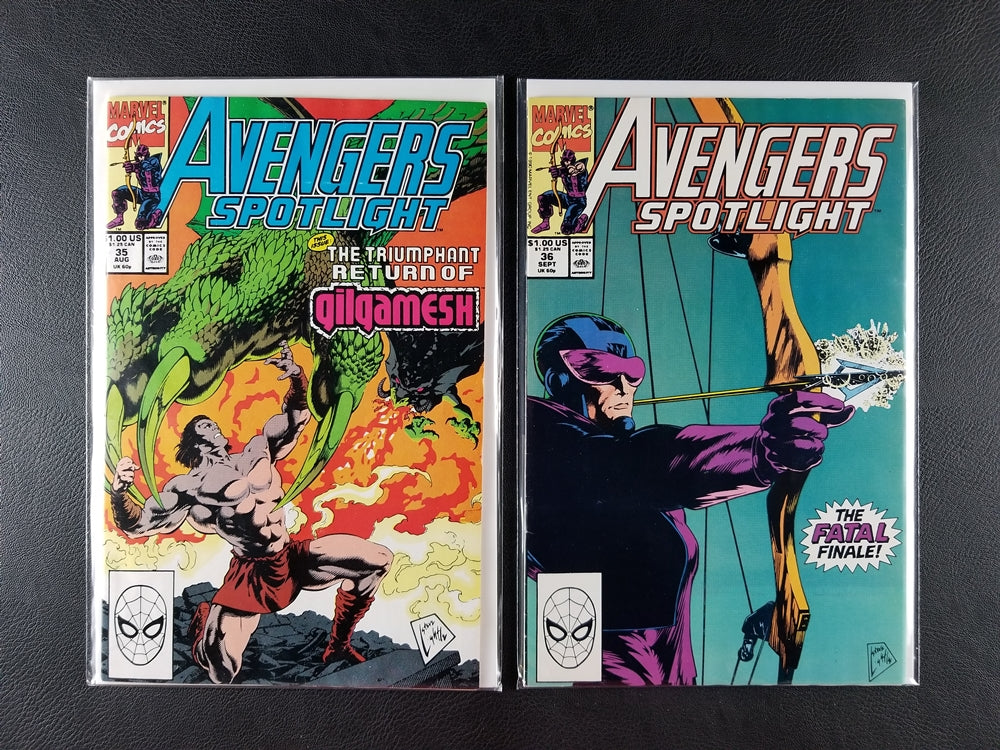 Solo Avengers #31-40 Set (Marvel, 1990-91)