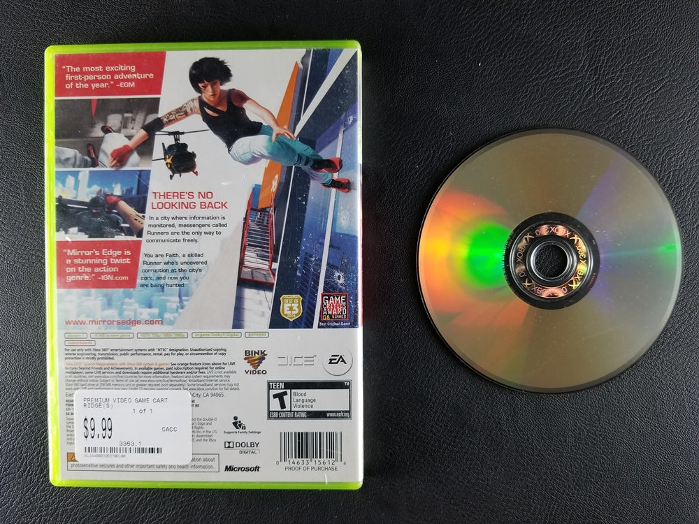 Mirror's Edge (2008, Xbox 360)